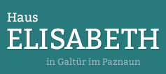 Logo Haus Elisabeth Galtür, Paznaun